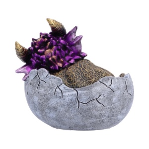 Statueta dragon violet Shellbound Slumber 9.5 cm - Img 4