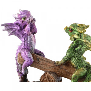 Statueta Dragonei pe balansoar 15 cm - Img 3