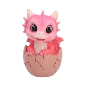 Statueta dragonel roz Shellbound 9.1cm