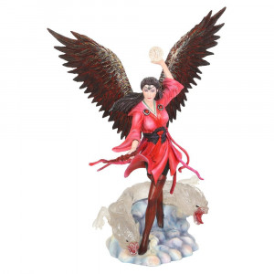 Statueta Elemental Magic - Vrajitoarea Aerului, Anne Stokes 27.5 cm