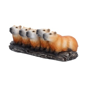 Statueta Familia Capybara – decor fantasy collector, 7 cm - Img 2