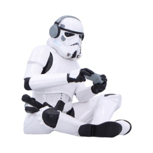 Statueta licenta Star Wars - Stormtrooper What a Catch 9.5cm - Img 4