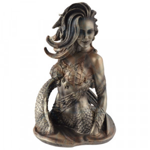 Statueta mitologica Sirena - Invitation 19cm - Img 3