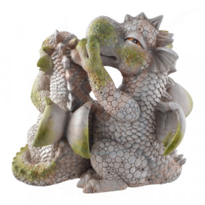 Statueta pentru exterior Gradina magica - Dragonei Funny Story 23cm - Img 2