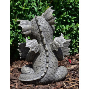 Statueta pentru gradina Dragonel Welcome 27cm - Img 6