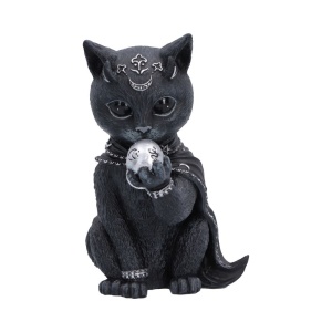 Statueta pisicuta demonica Feligor, Cult Cuties – decor gotic fantasy 10.2 cm