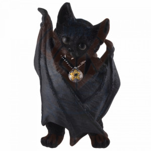 Statueta pisicuta vampirita Catula 17 cm