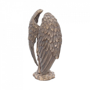 Statueta rasina si bronz Arhanghelul Metatron 26 cm - Img 3