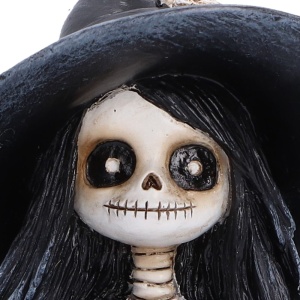 Statueta schelet Hexabelle, decor gothic fantasy 8.8 cm - Img 5