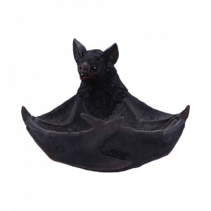 Statueta - suport bijuterii Liliac Veghetorul Inaripat 24 cm - Img 3
