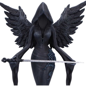 Statueta zana gotica Femme Fatale - Warrior, decor gotic cu licenta Nemesis Now 20.3 cm - Img 4