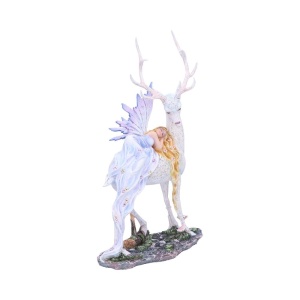Statueta zana si cerb Evelyn 32.5 cm - Img 4