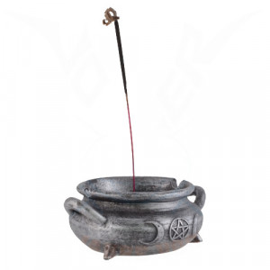 Suport betisoare tamaie cazan magic Pentagrama 13cm - Img 2