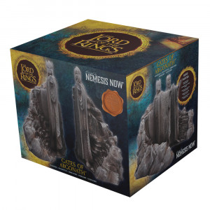 Suport lateral de carti- book end, licenta Stapanul Inelelor, Portile din Argonath, 19 cm - Img 6