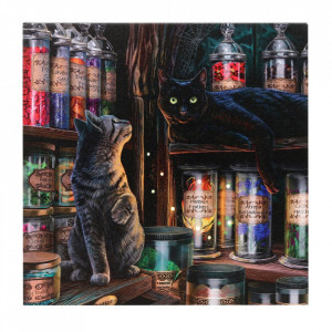 Tablou canvas cu led Magical Emporium - Lisa Parker, 30x30cm - Img 1