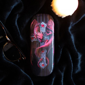 Toc ochelari cu dragon pe cruce Anne Stokes - Gardianul Gotic - Img 4