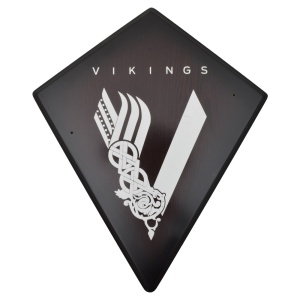 Topor decorativ cu suport Vikings - Ragnar Lodbrok 62.5 cm - Img 3