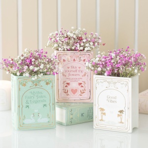 Vaza din ceramica in forma de carte The Book Club - Good Vibes - Img 5