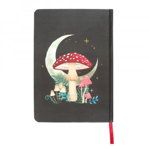 Agenda / Jurnal cu coperti cartonate Dark Forest - Forest Mushroom - Img 3