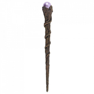 Bagheta magica Creanga de Copac cu Sfera Violet 24 cm
