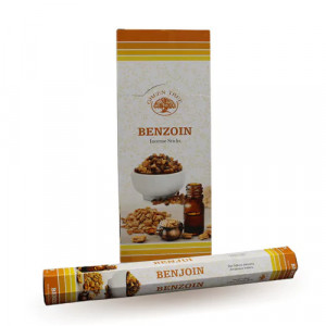 Betisoare parfumate de tamaie Green Tree - Benzoin