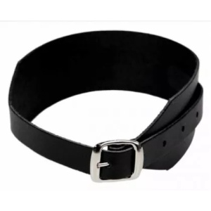 Bratara piele naturala neagra Simply 4cm x 48cm - Img 2