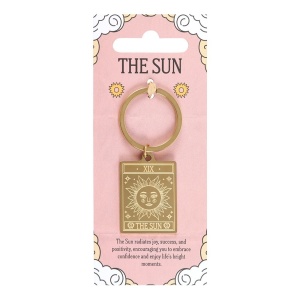 Breloc metalic The Sun 6.5cm
