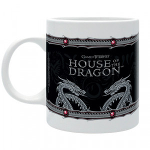 Cana ceramica licenta House of the Dragon - Silver Dragon 320ml - Img 1