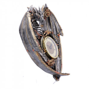 Ceas de perete Dracus Horologium 28 cm - Img 3