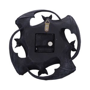Ceas de perete gotic cu lilieci Creaturile Noptii 23 cm - Img 3