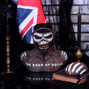 Cutie bijuterii bust Iron Maiden The Book of Souls 26 cm - Img 8