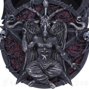 Cutie pentru bijuterii Hoard of the Baphomet – decor gotic fantasy ( 11 cm ) - Img 5