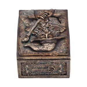 Cutie pentru bijuterii Wizard's Hoard – decor gotic fantasy ( 14 cm ) - Img 4