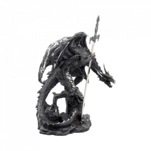 Cutit deschis corespondenta Sabia dragonului negru 22.5 cm - Img 2