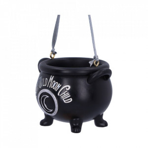 Decoratiune cu agatatoare cazanul vrajitoarei Stay Wild Moon Child 6.1 cm - Img 3