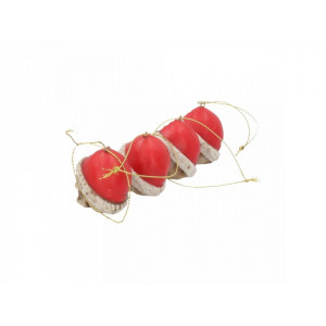 Decoratiune pentru bradul de Craciun cu craniu Silent Night 4 cm - Img 3