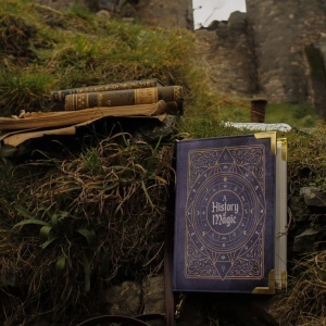 Geanta Carte A History of Magic – geanta de mana si geanta de umar eleganta - Img 3