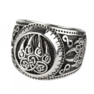 Inel argint Gheara de Urs 1.8cm
