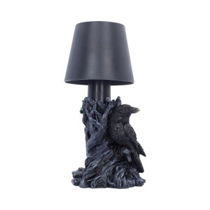 Lampa LED Corb Nevermore – decor gotic fantasy iluminat, 25 cm - Img 4