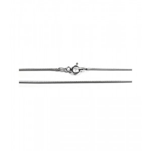 Lantisor argint model coada soricelului, grosime 0,20 mm, lungime 50 cm
