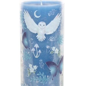 Lumanare cu lavanda "Night Owl", 21cm - Img 4
