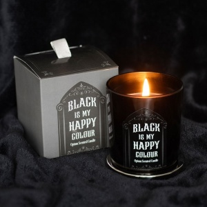 Lumanare cu parfum de opium Black is My Happy Colour - Img 4