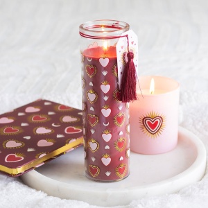 Lumanare parfumata inalta cu aroma de smochine negre - Burning Love - Img 5