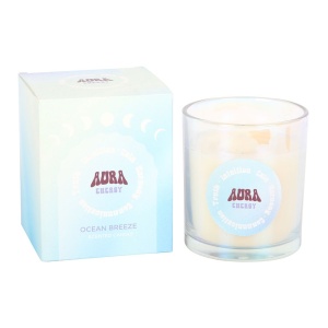 Lumanare parfumata iridescenta Aura Energy - Ocean Breeze
