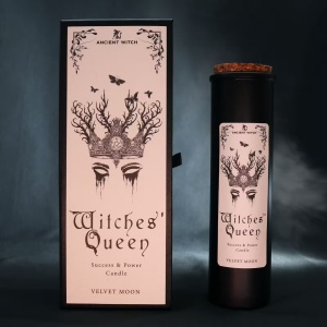Lumanare ritualica Witches' Queen pentru succes si putere – Ancient Witch - Img 4