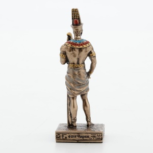 Mini statueta mitologica zeul egiptean Amun 9 cm - Img 6