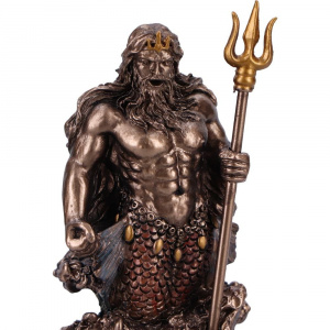 Mini statueta zeul marii Poseidon 8.5cm - Img 6