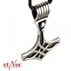 Pandantiv argint Ciocanul lui Thor 3.5cm - Img 2