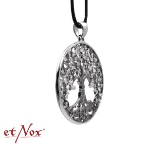 Pandantiv Copacul Vietii din inox, Etnox – simbol al cresterii si armoniei, 4.1 cm - Img 3