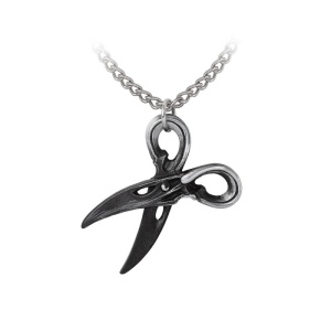 Pandantiv cu lantisor gotic corbi Alchemy England - Witches Shears